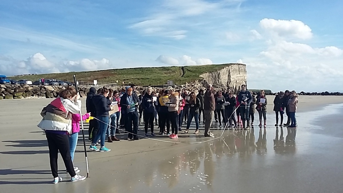 2PME Geography Methodology Field trip to Silver Strand -image