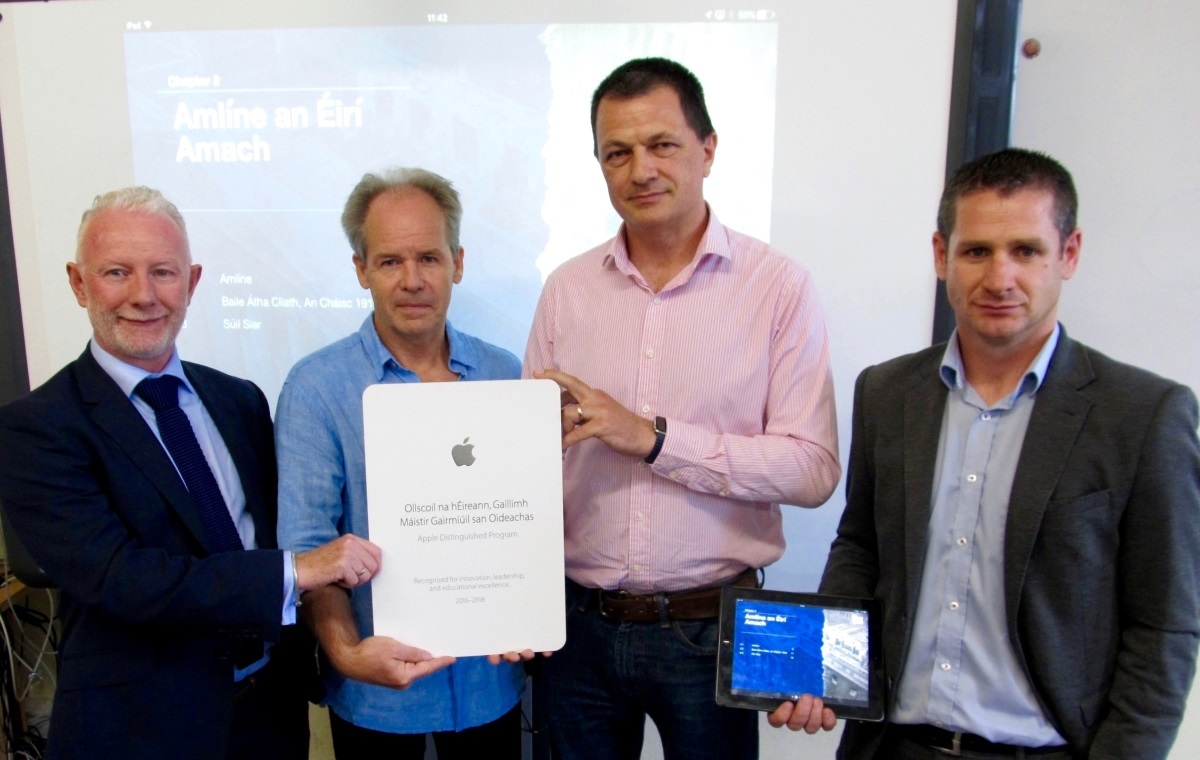 Gradam an ‘Apple Distinguished Programme 2016-18’ bronnta ar an Máistir Gairimiúil san Oideachas-image