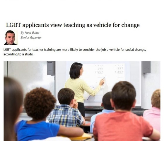 DITE Project - Sexuality/ies In Initial Teacher Education - Article In Irish Examiner-image