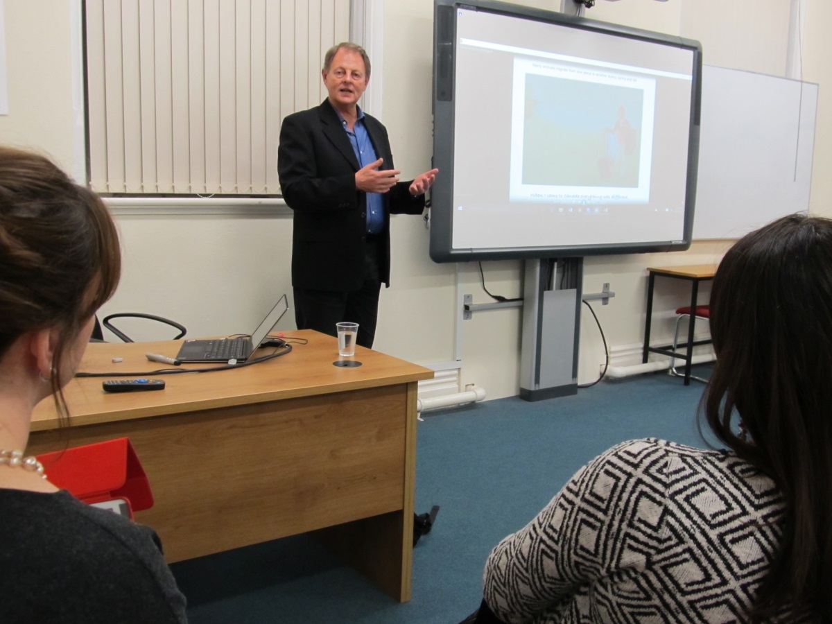 Guest speaker in second language learning and literacy-image